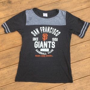 SF Giants Graphic Tee Shirt Genuine Merchandise By Campus Lifestyle sports wear
